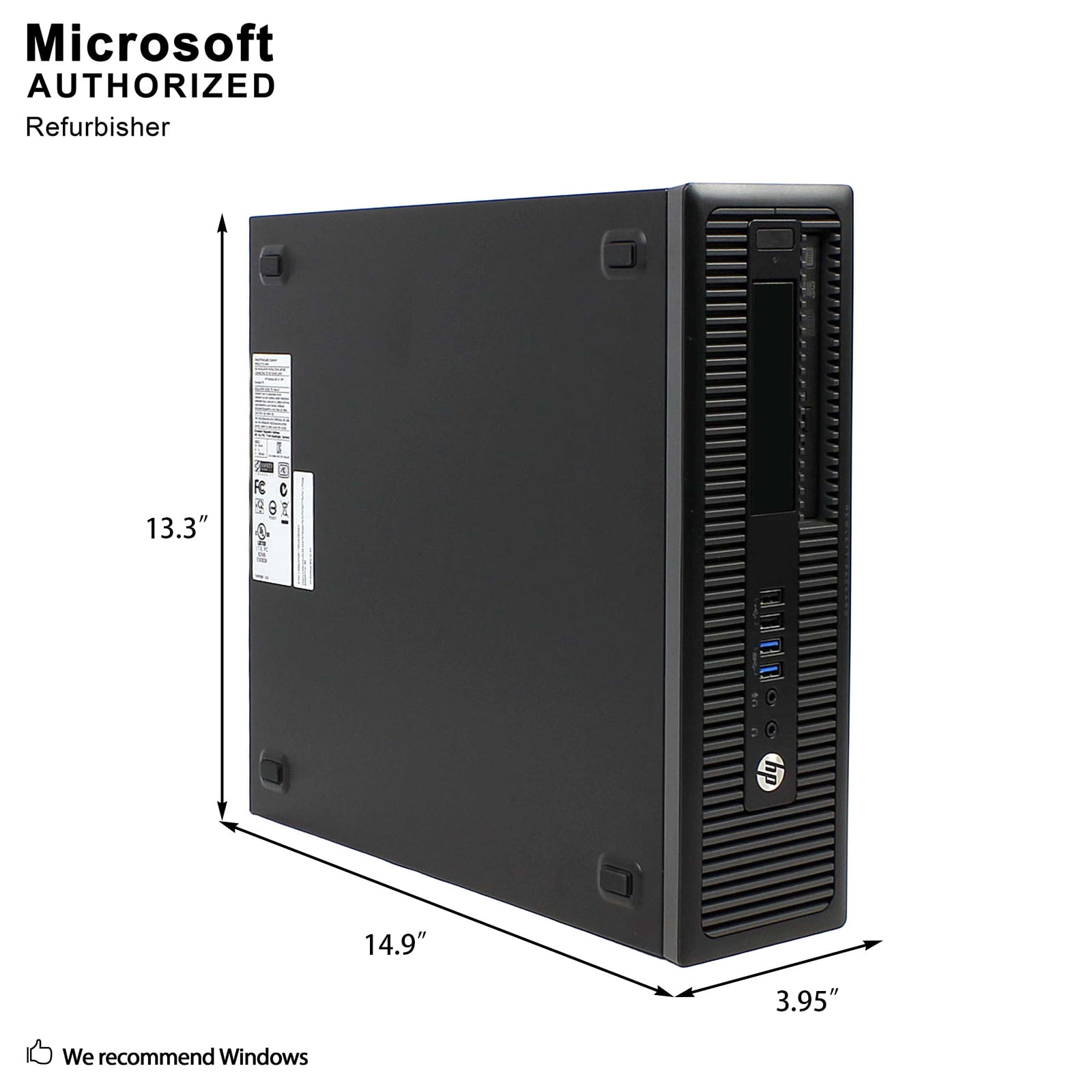 Toppin0122　HP 600 G2 SFF Core i7-6700 HP ProDesk 600 G2 SFF, Intel Quad Core i7-6700 up to 4.0 GHz, 12G