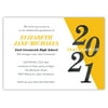 School Color Graduation Invitation