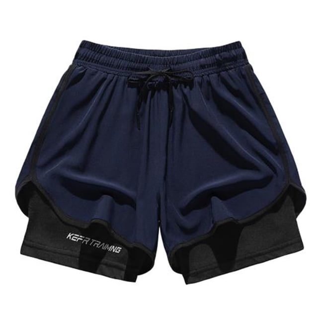 EOYWHK 3 inch Compression Swim Shorts with Mesh Liner,Summer Quick Drying Gym Shorts,3 inch Adjustable Drawstring Running Shorts