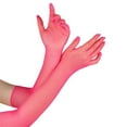 thumbnail image 1 of Gants de Pêche en Filet pour Femmes, Couleur Unie, Cosplay, Aguichant, 1 of 4