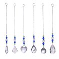 thumbnail image 1 of Lámpara de día de cristal, adorno colgante de prisma de cristal para bodas, plantas, automóviles, ventanas, paquete de 6, 1 of 5