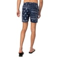 thumbnail image 3 of Farah Colbert Bandana Print Swim Shorts, Blue, 3 of 5