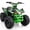 GREEN(2), variant on IVFJFV Powered 4 Wheeler, Electric 4 Wheeler with Dual Speed Adjustment,36V Four Wheeler Max 15 MPH, Front & Rear Shock Absorbers, All-Terrain Tires and Safety Disc Brake,BLUE