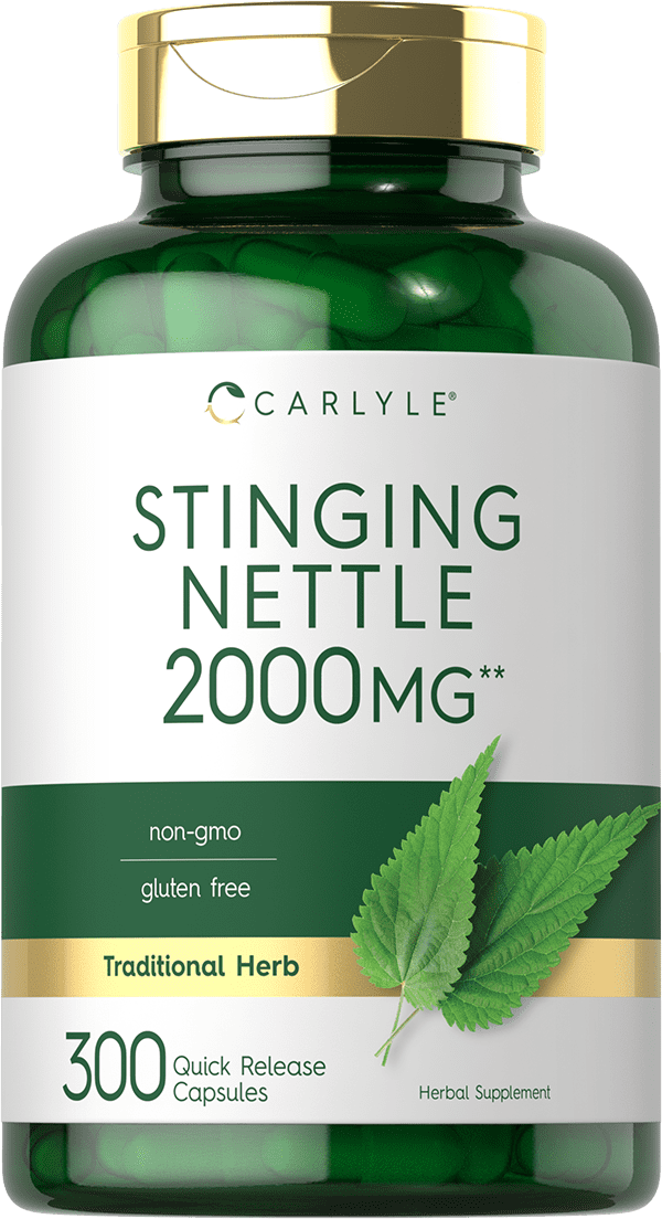 Stinging Nettle Leaf Extract 2000mg 300 Capsules by Carlyle
