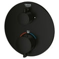 thumbnail image 3 of Grohe Grohtherm 241332430 Dual Function 2-Handle Thermostatic Valve Trim in Matte Black, 3 of 3