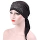 thumbnail image 3 of Gorro de quimioterapia Sunnimix Sombrero de quimio para mujer Negro, 3 of 8