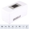 thumbnail image 3 of Enfriador de insulina refrigerador de suministros para diabéticos con pantalla grande blanca para viajes y oficina refrigerador de medicamentos con bolsa de almacenamiento Anggrek Otros, 3 of 8