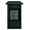 black, variant on Spring Digital Max Min Thermometer with Temperature Gauge for Indoor Outdoor Use Suitable for Garden and Greenhouse Battery Powered black