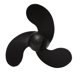 thumbnail image 3 of 3 Black Leaves Marine Outboard Propeller for Mercury// 3.5/2.5HP 47.05mm(Diameter) x 78.05mm(Pitch), 3 of 5