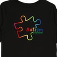 thumbnail image 4 of Inktastic Rainbow Gradient Autism Boys or Girls Long Sleeve Toddler T-Shirt, 4 of 5
