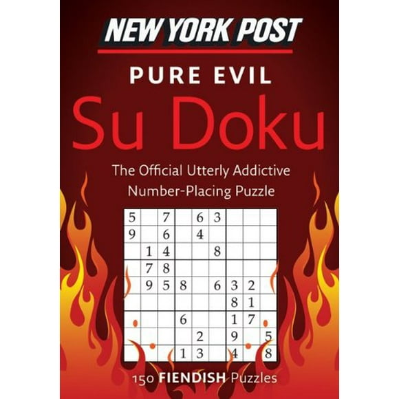 New York Post Pur Mal Su Doku: 150 Puzzles Diaboliques