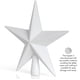 thumbnail image 3 of Adorno para árbol, estrella con purpurina, 20 cm, decoración navideña, 3 of 7