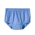 thumbnail image 2 of High Waisted Panties Men's Underwear Full Coverage Briefs Soft Breathable Stretch Briefs Plus Size Light Blue L, 2 of 3