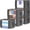 Grey, variant on General 90 L Large Storage Bags, 10 Pack Clothes Storage Bins Foldable Closet Organizers Storage Containers with Reinforced Handle for Clothing, Blanket, Comforters, Bed Sheets, Pillows (Gray)