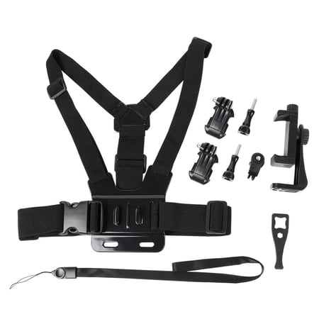 Phone Holder in Shower Acrylic Phone Stand Desk Mobile Holder Mobile Phone Chest Strap Harness Mount Head Strap Holder Kit VLOG Cell Phone Clip Compatible With Multiple Smartphone Back To School
