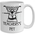 thumbnail image 2 of Teacher's Pet Mug Teacher Teaching Coffee Cup Funny Dog, 2 of 2