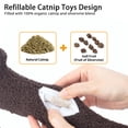 thumbnail image 4 of Catnip Cat Toys, 5 Pack, Plush Cat Nip Toys for Indoor Kitten Kitty, Interactive Cat Kicker Chew Safe Teeth Cleaning Toys, Fun Vegetable Shape, 4 of 5