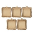 thumbnail image 2 of Modèle en Bois de Cadre Photo de Mode, Base de Cadre Photo en Bois, Forme Rectangulaire Durable Conception Simple Solide pour les Articles Décoratifs Porte-Clés, 2 of 8
