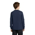thumbnail image 2 of Port & Company Youth Long Sleeve Core Cotton T-Shirt PC54YLS, 2 of 2