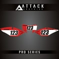 thumbnail image 2 of Attack Graphics Pro Series Number Plate Backgrounds for Honda CRF450L 2020, 2 of 4