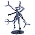 thumbnail image 2 of 6 Inch T13 Multi-Jointed Action Figures,3D Printed Figure Set, Dummy Robot,Multiple Accessories, Hand Painted Figure, Desk Decoration, Creative Gifts (Silvery), 2 of 6