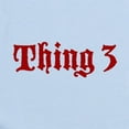 thumbnail image 2 of CafePress - Thing 3 Infant Bodysuit - Baby Light Bodysuit, Size Newborn - 24 Months, 2 of 4