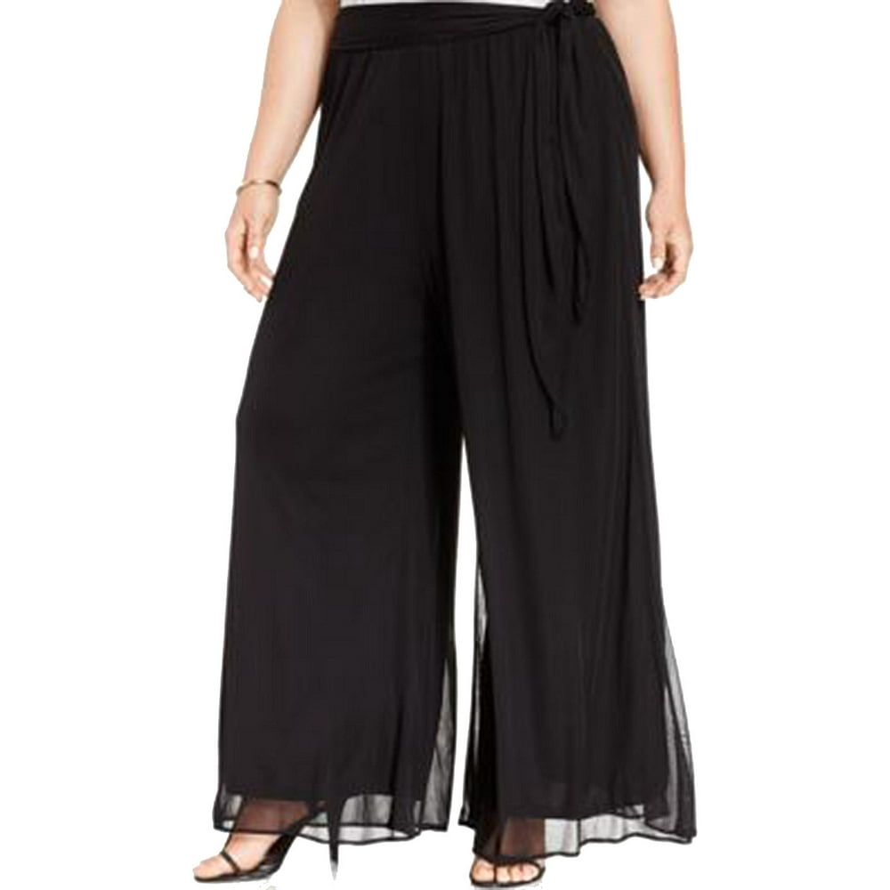 msk sparkled palazzo pants