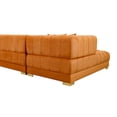 thumbnail image 3 of Ashcroft Furniture Marlow Cognac Velvet U Shape Corner Sofa, 3 of 8