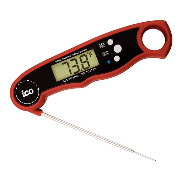 Thermomètre Instantané de Gril ICO, Rouge