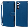 thumbnail image 1 of S23 Case For Coque Samsung Galaxy S23 Case S23+ Leather Wallet Flip Case For Samsung Galaxy S 23 S23 Plus Ultra Phone Case Funda Navy blue -Strap Samsung S23 Plus, 1 of 6