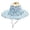 C, variant on 2 In 1 Portable Sun Hat Hand Fan Hat For Women Summer Flower Pattern Beach Hat For Travel Beach Door Decorations Party Birthday Semi Decorations for Party Its A Boy Banner Paper Hand Fan Light Paper
