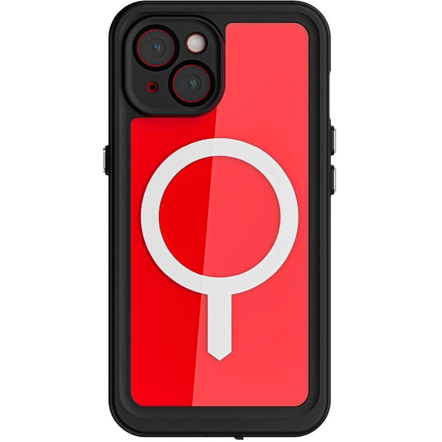 Funda GHOSTEK Nautical para iPhone 15 Transparente MagSafe contra agua