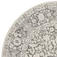 thumbnail image 2 of SAFAVIEH Reflection Dermot Traditional Area Rug, Dark Grey/Cream, 6'7" x 6'7" Round, 2 of 4
