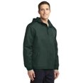 thumbnail image 4 of Port Authority Hooded Charger Jacket-3XL (True Hunter), 4 of 5