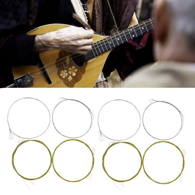 Cordes de Mandoline, Assortiment Cordes de Mandoline pour Exercice