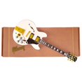 thumbnail image 4 of Axe Heaven Alex Lifeson Gibson ES-355 Alpine White Mini Guitar Replica Collectible GG-324, 4 of 7