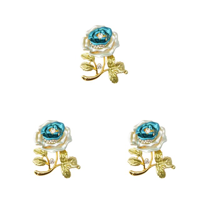 Guardurnaity Broches para mujer, alfileres de esmalte rosa, decoración de joyería, accesorios para mujer Type5 NO5