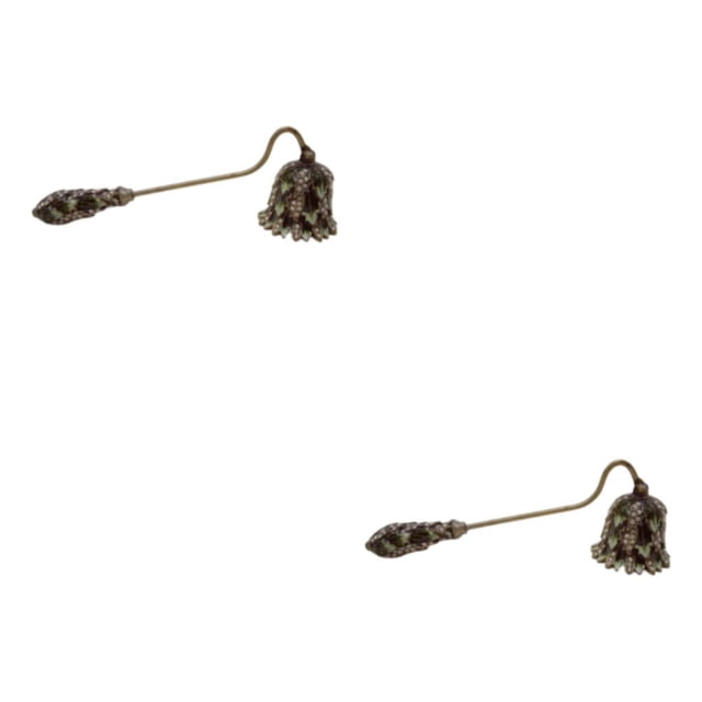 Injueey Decorative Candle Snuffer Extinguisher with Long Handle for Home Decor Gift Type2 NO2