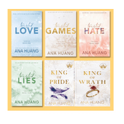 Ana Huang 6 BOOK SET Twisted Series+ KING OF WORTH + PRIDE