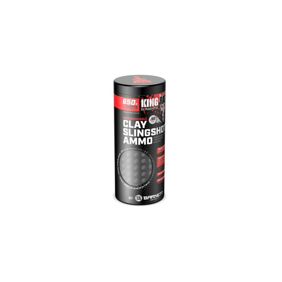 Barnett King Rat Slingshots Clay Slingshot Ammo, Slingshot Ammo