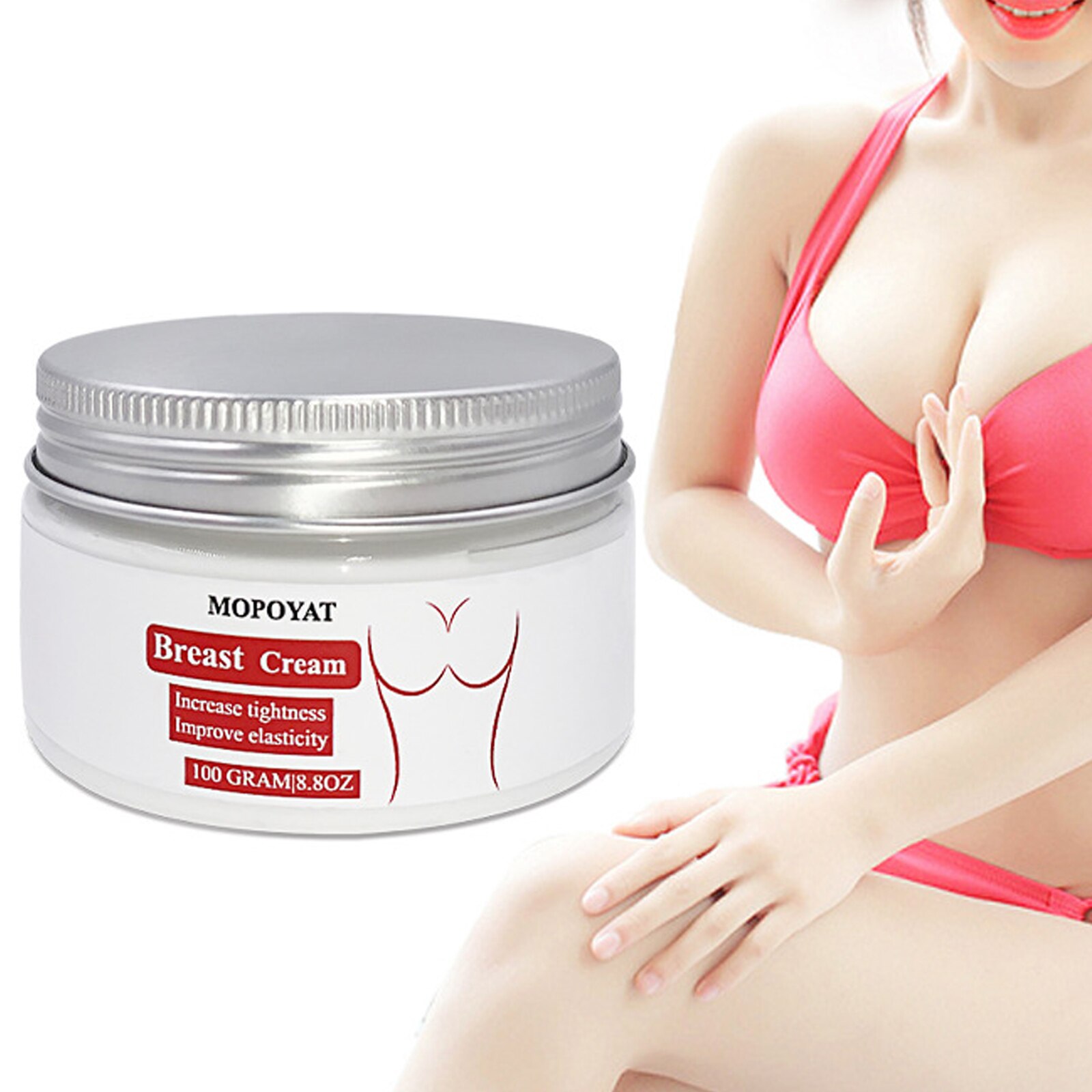 Crème Raffermissante Seins 100g - Naturelle Sans Parfum - Neuf Sous Bocal