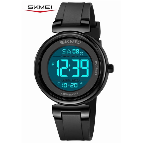 SKMEI Mens Watch Sports Digital Watch for Men Waterproof Military Wrist Watch with Dual Time/Alarm/Stopwatch/LED Backlight