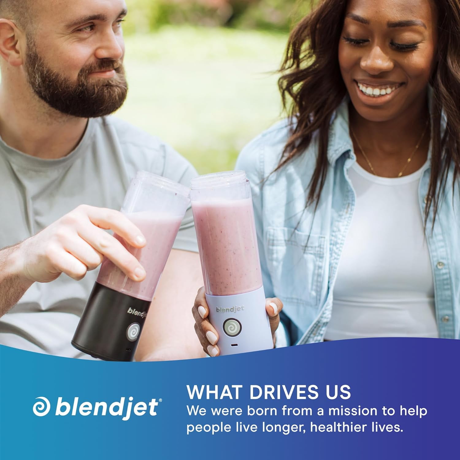 Portable Blender for Smoothies & Shakes - 16oz  Cordless Personal & Small Blender, USB-C Rechargeable & Self Cleaning - Quiet Mini Travel Blender with Stainless Steel Blade (Black)