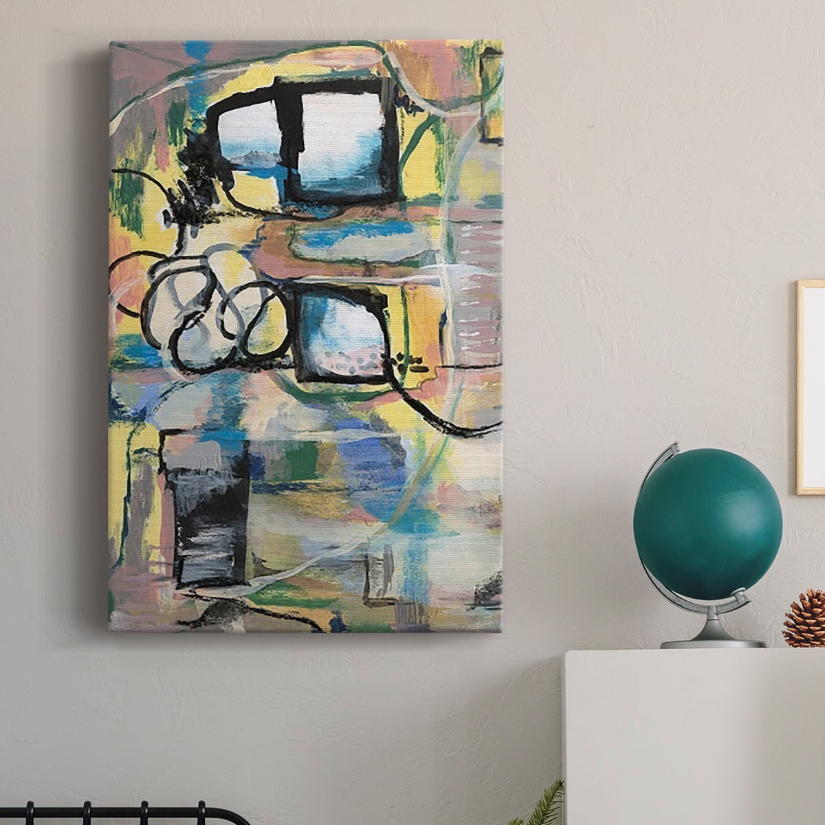 Memory Screen I Premium Gallery Wrapped Canvas - Ready to Hang