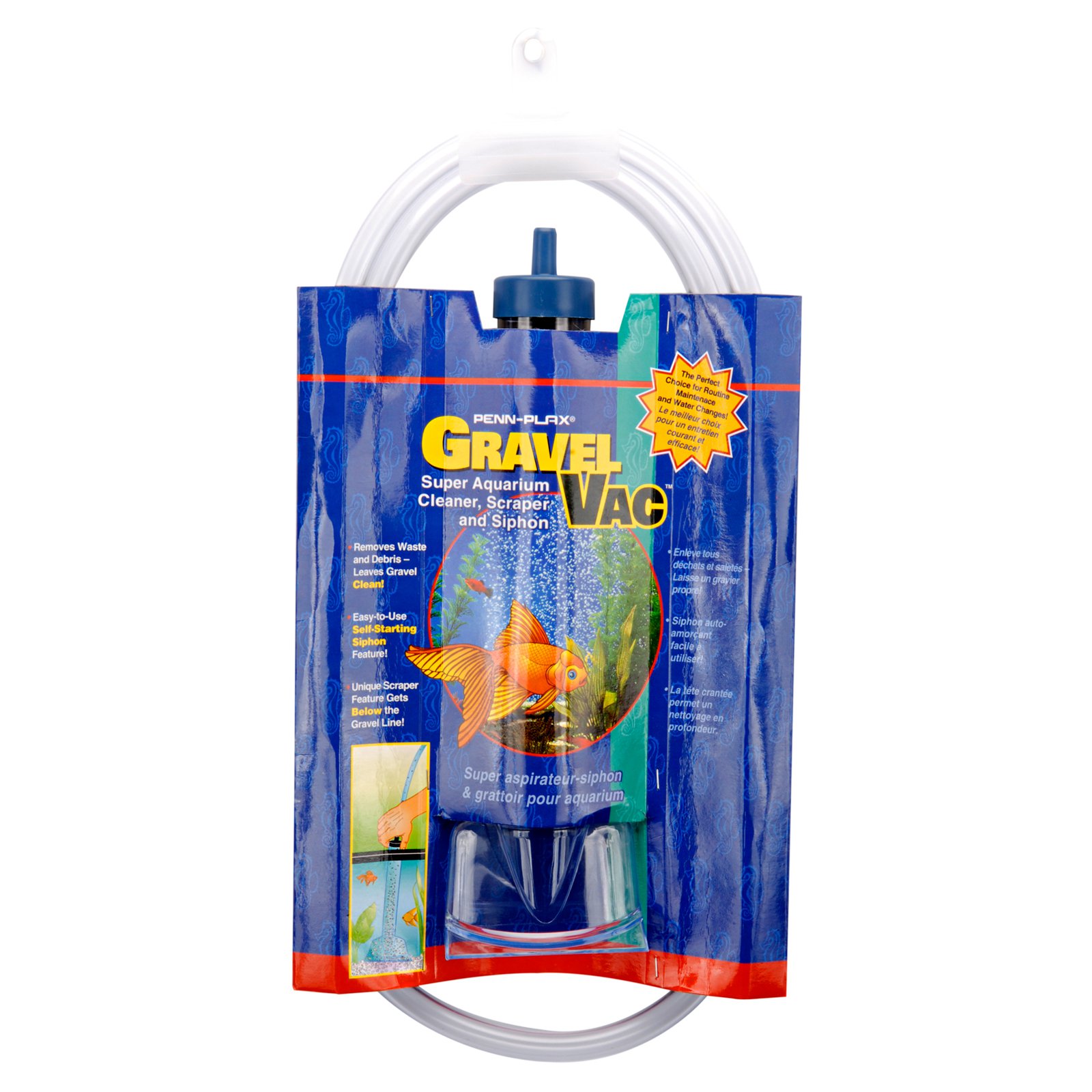 Penn Plax GravelVac Aquarium Gravel Cleaner 9 Cylinder with 56 Hose