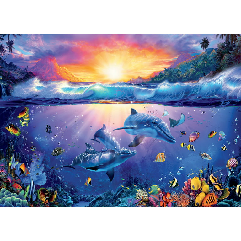 Ravensburger Golden Sunrise ( Exclusive) 1000 Piece Jigsaw Puzzles  for Adults & Kids Age 14 Years Up - Landscape Puzzle