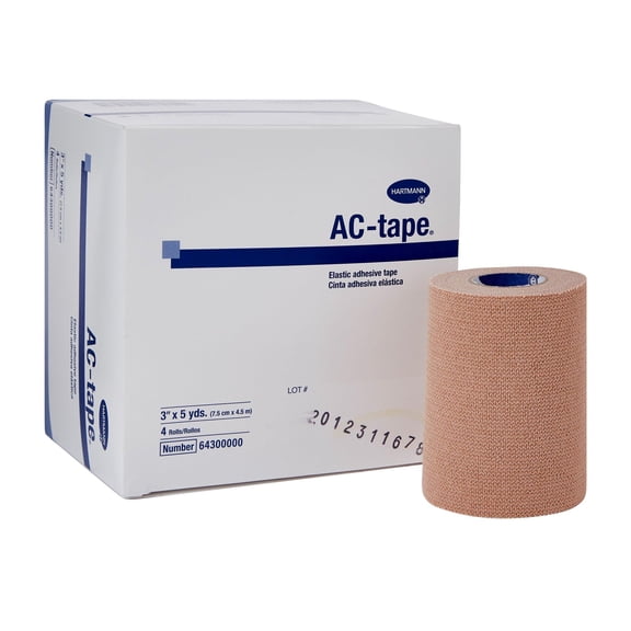 Hartmann 64310000 AC-Tape 3 Inch X 5 Yard (Box of 4)