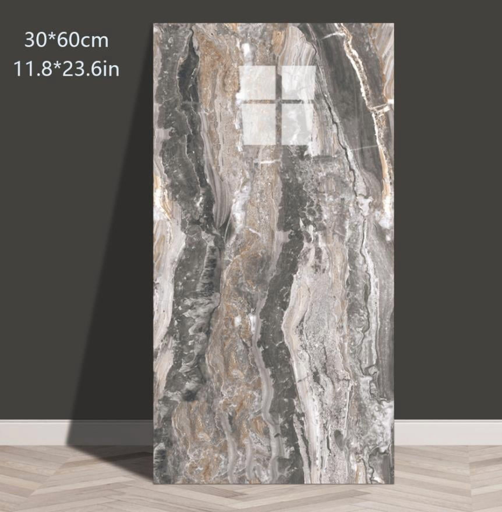 FENGGUIQU 20Pcs 23.58"x11.79" Wall Panels Self-Adhesive Waterproof Marble Pattern Wall Modern Stickers for Bathroom Kitchen Decor