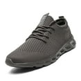 thumbnail image 2 of Mens Shoes Casual Sneakers Low Top Walking Shoes Breathable Mesh Sport Shoes Black Size 7, 2 of 7