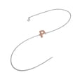 thumbnail image 1 of Pulsera con Inicial "P" Oro Combinado14K Ghiberti  VI1386RPT08M, 1 of 3
